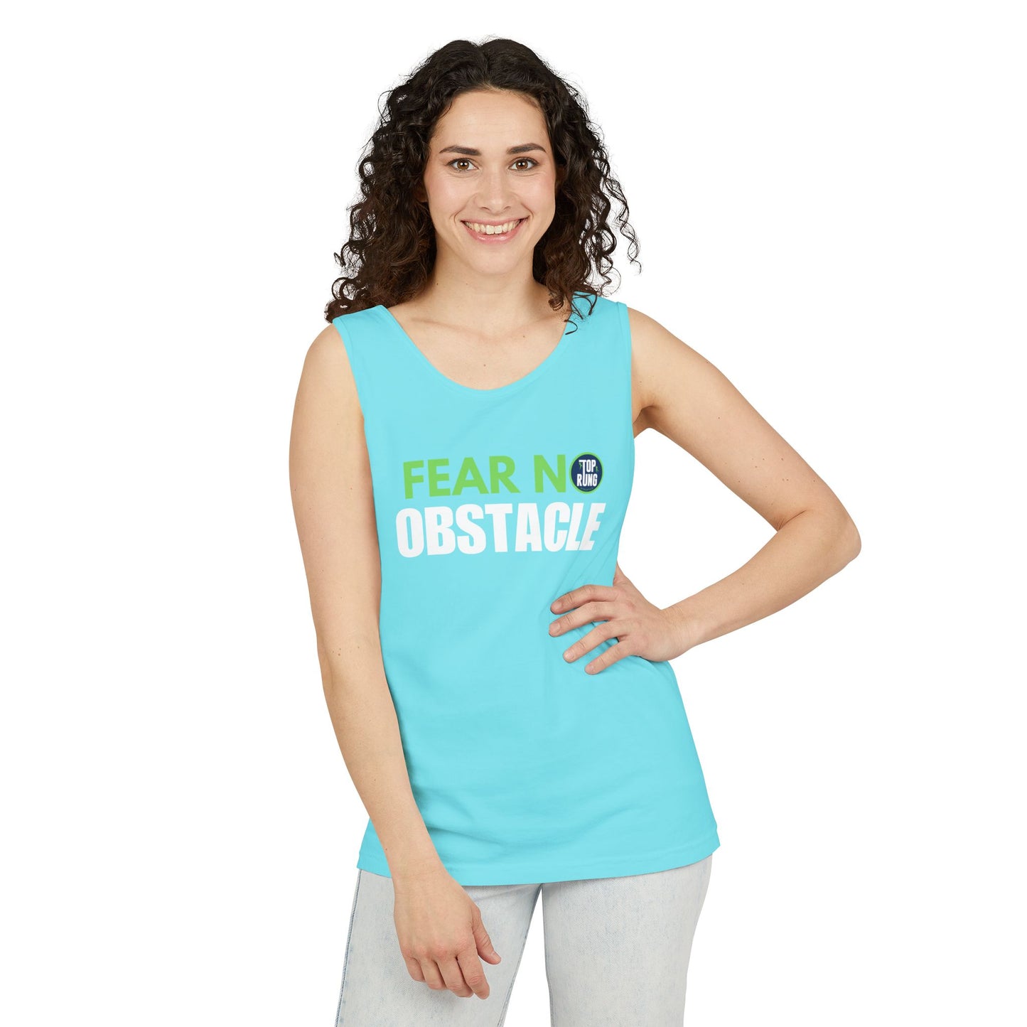 Fear No Obstacle Adult Ninja Tank Top