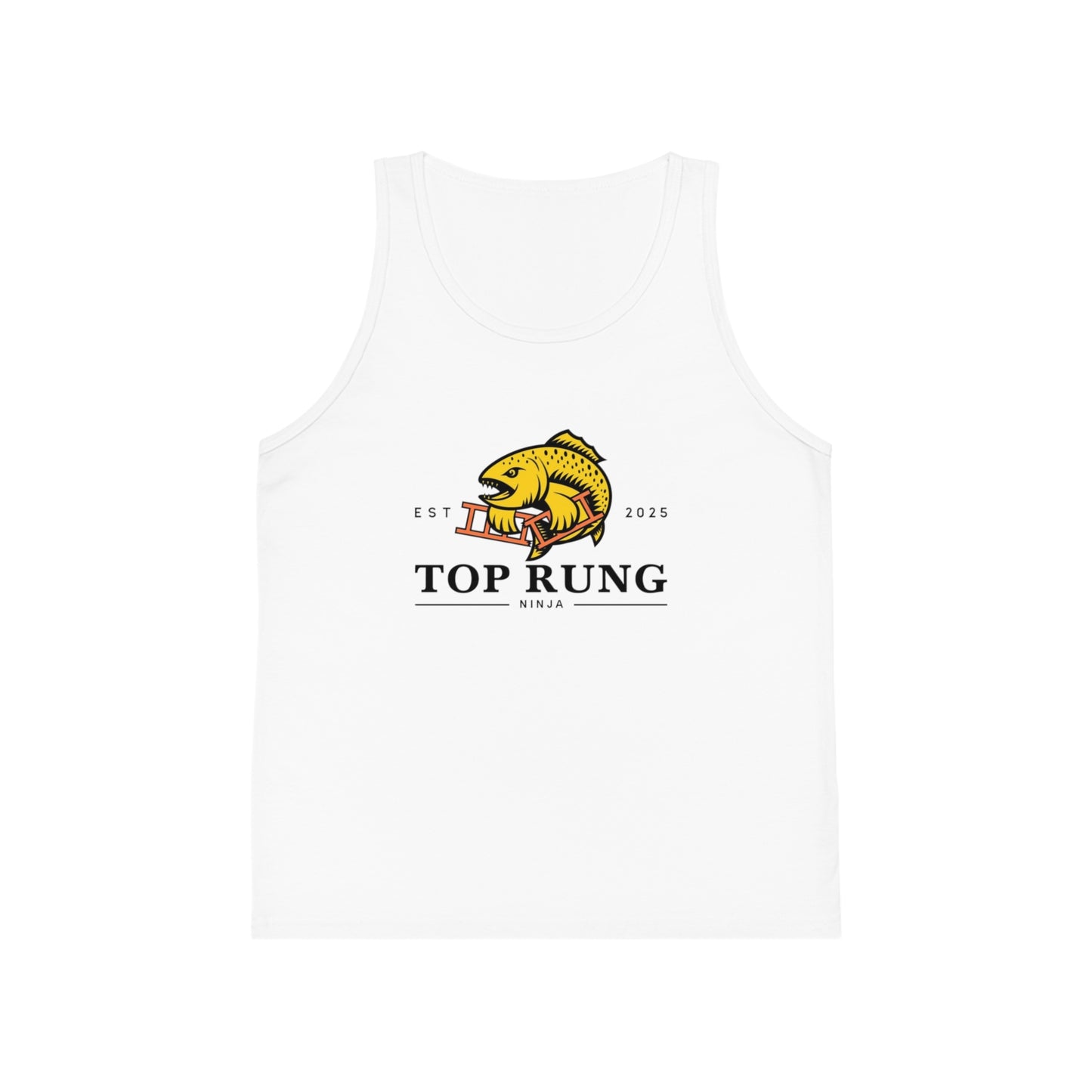 Top Rung Ninja Youth Tank Top - Crush the Salmon Ladder