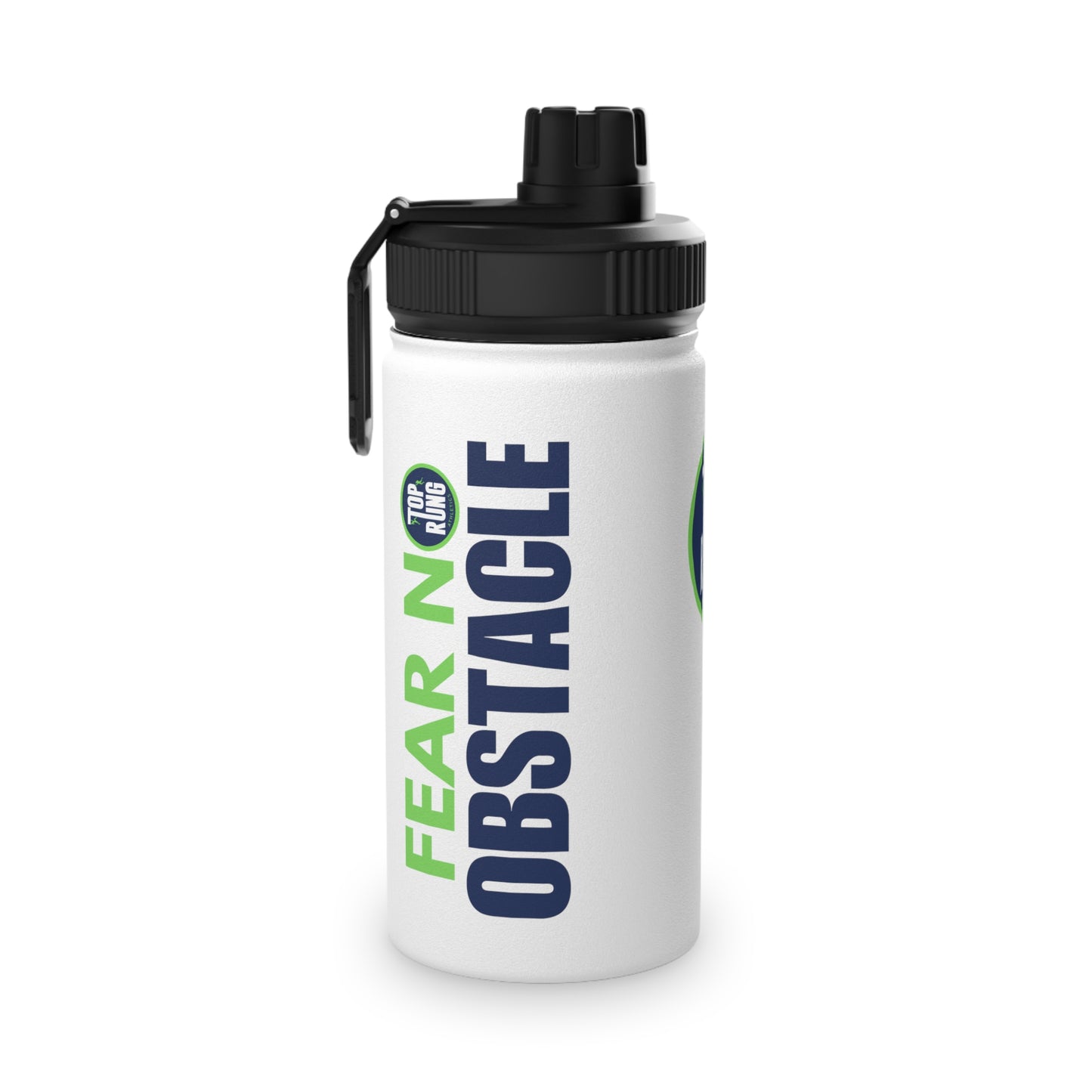 Fear No Obstacle Sports Water Bottle