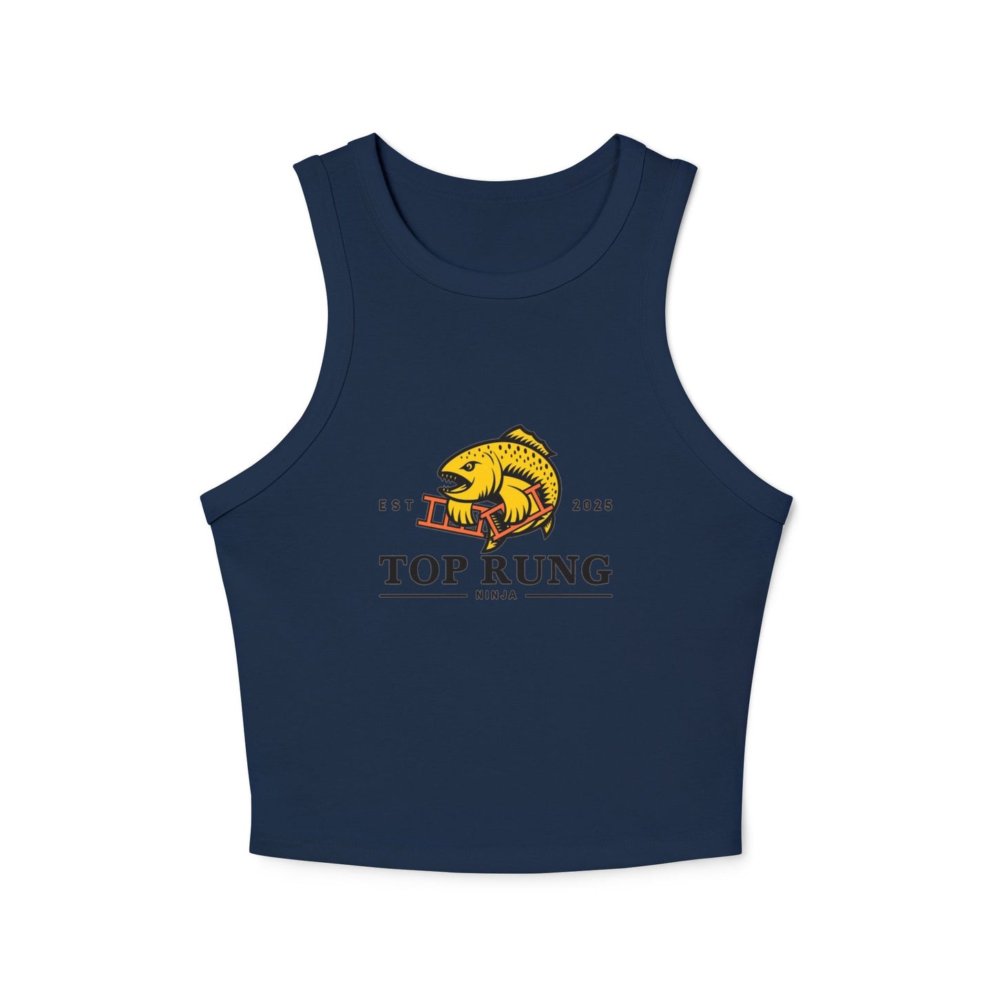 Top Rung Ninja Racer Tank Top - Crush the Salmon Ladder