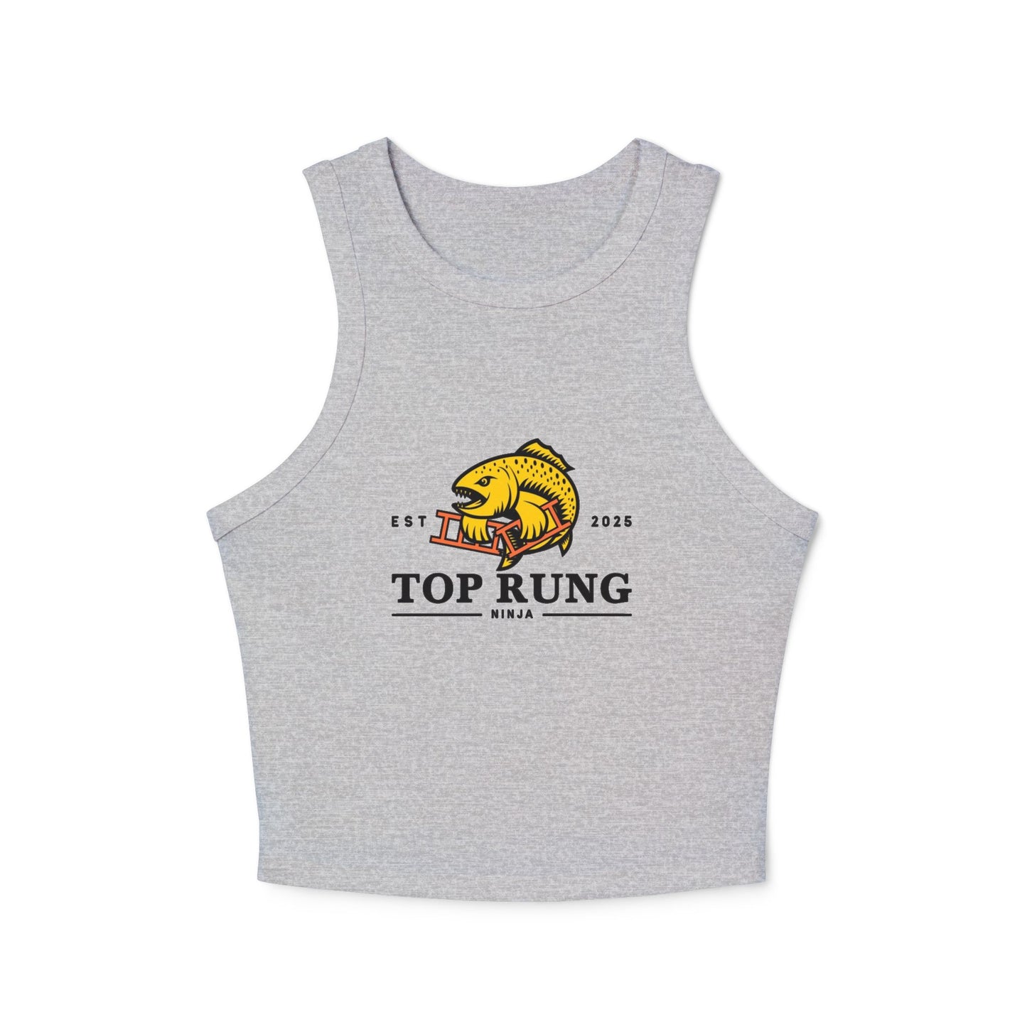Top Rung Ninja Racer Tank Top - Crush the Salmon Ladder