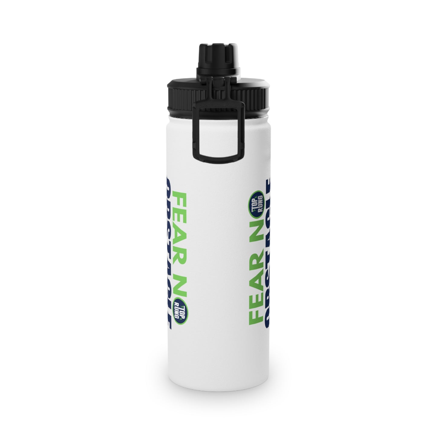 Fear No Obstacle Sports Water Bottle