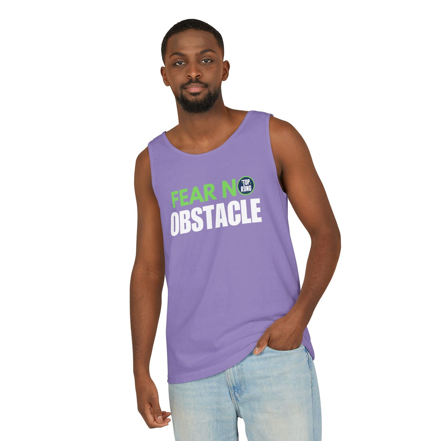 Fear No Obstacle Adult Ninja Tank Top