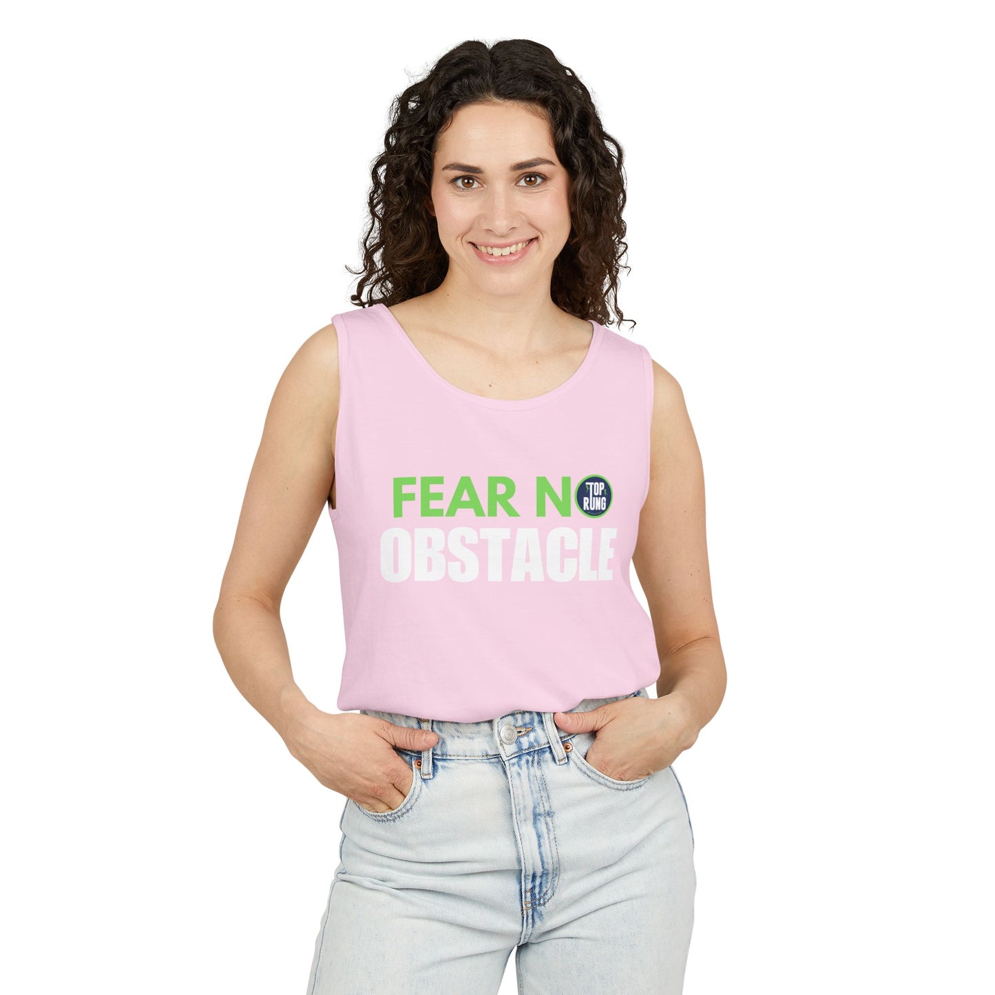 Fear No Obstacle Adult Ninja Tank Top