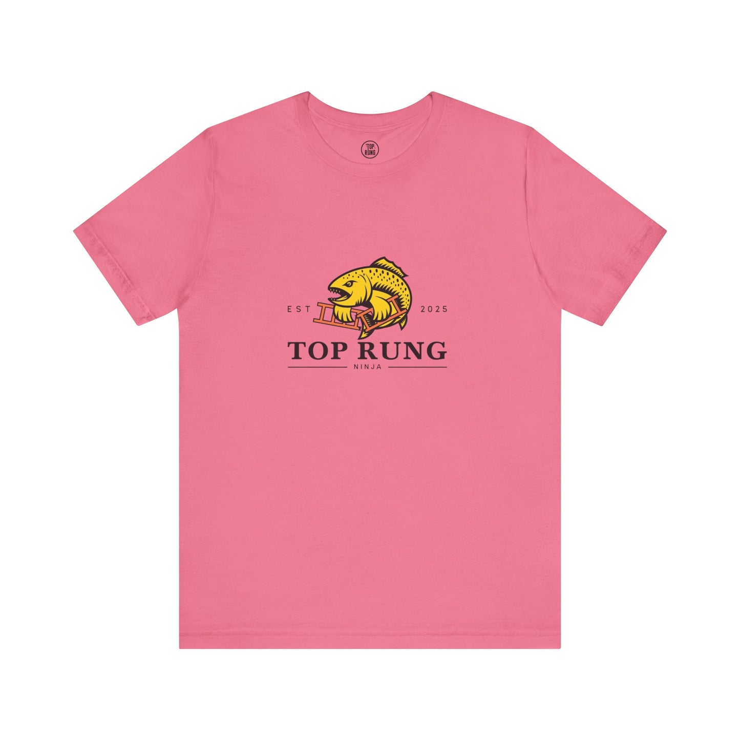 Top Rung Ninja Tee - Crush the Salmon Ladder