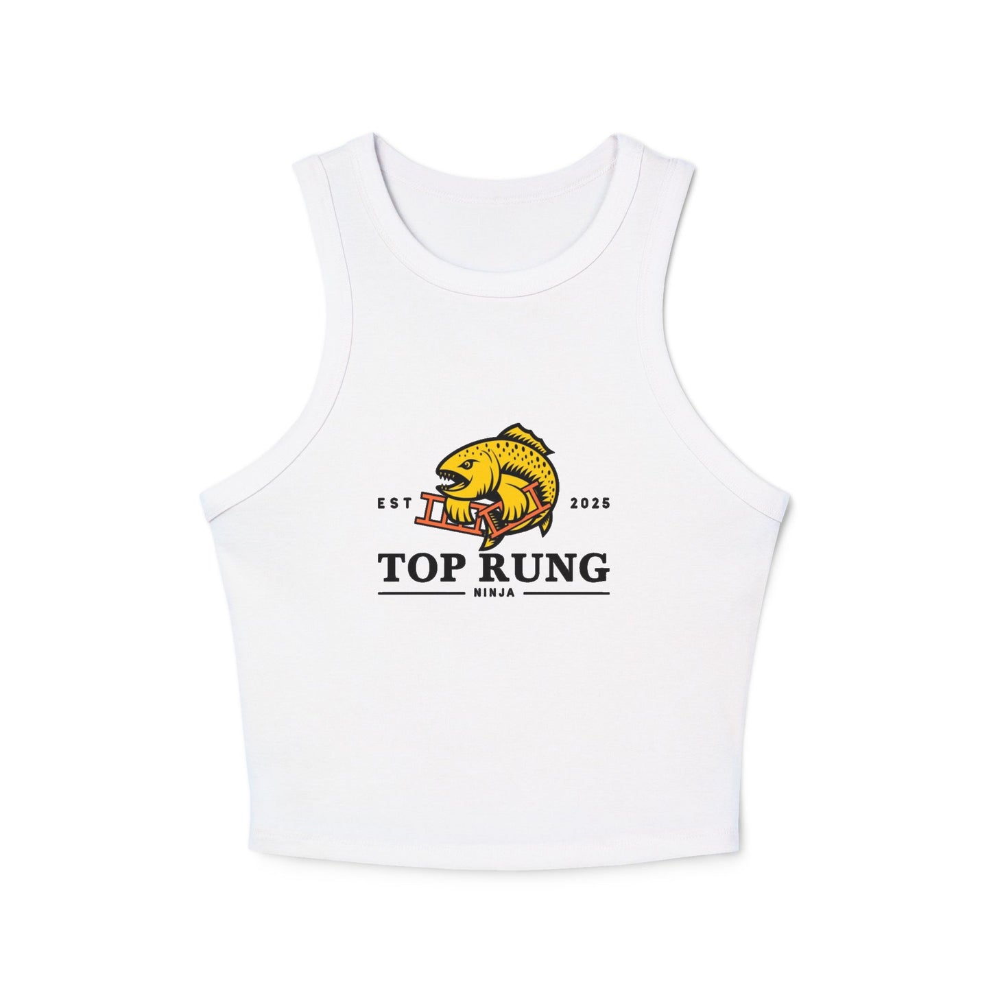 Top Rung Ninja Racer Tank Top - Crush the Salmon Ladder