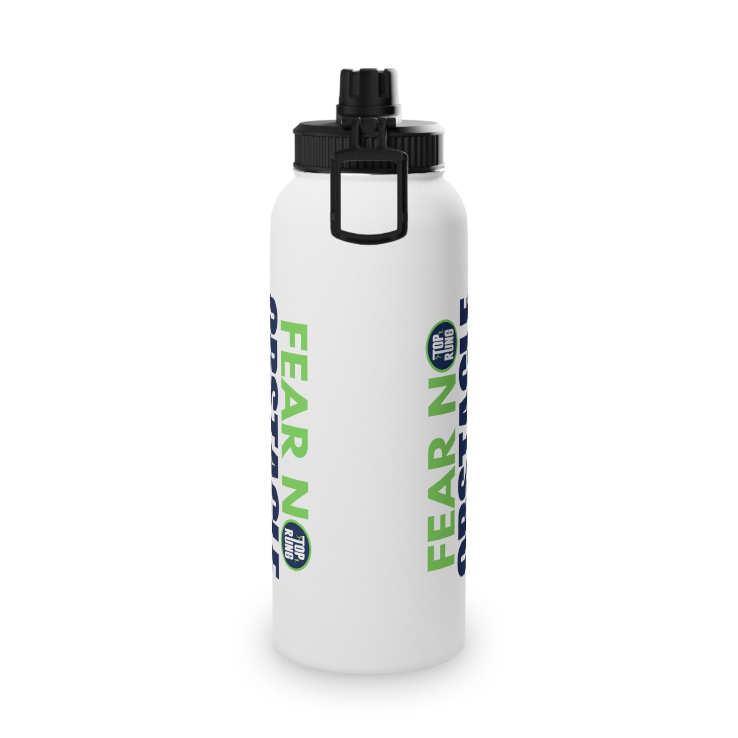 Fear No Obstacle Sports Water Bottle