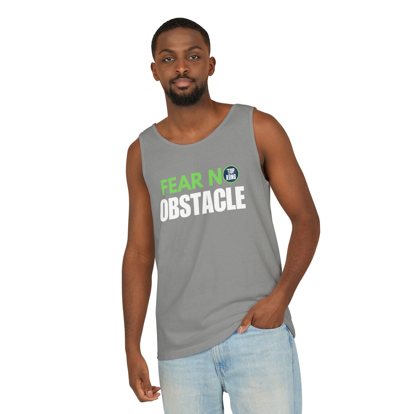 Fear No Obstacle Adult Ninja Tank Top