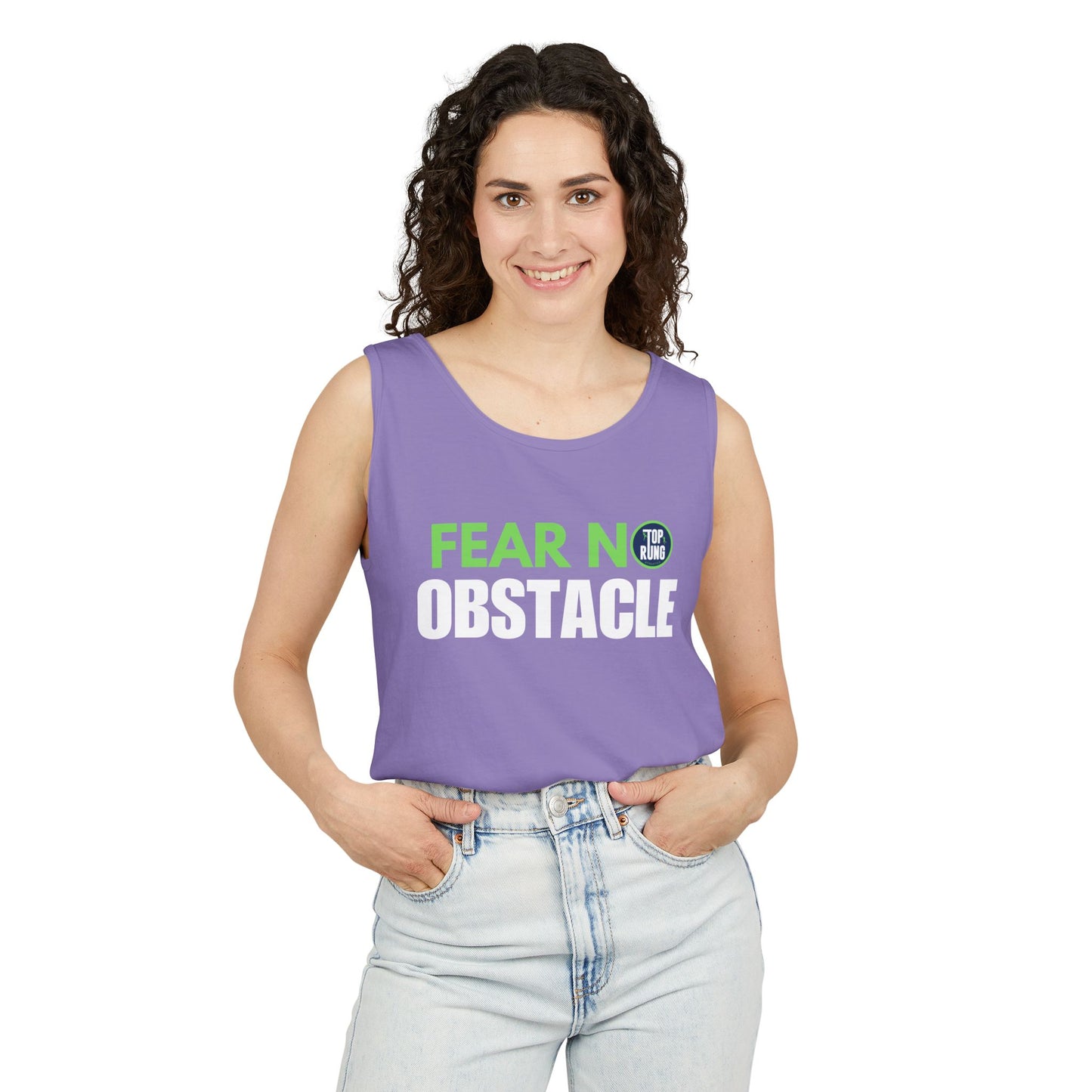 Fear No Obstacle Adult Ninja Tank Top