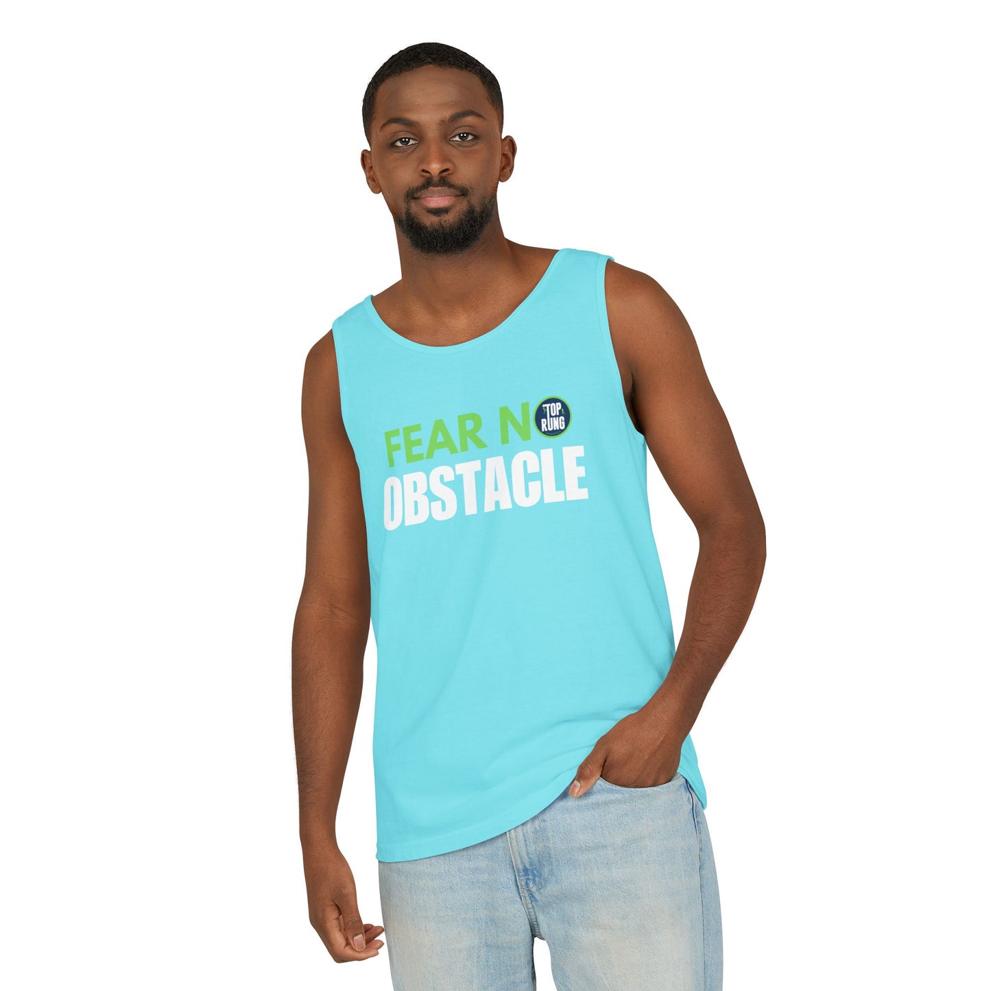 Fear No Obstacle Adult Ninja Tank Top