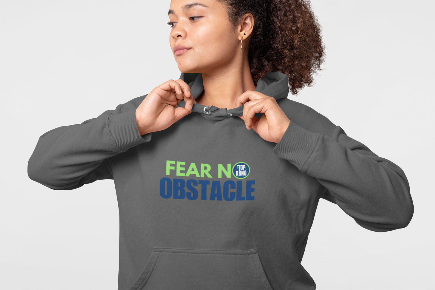 Fear No Obstacle Youth Hoodie