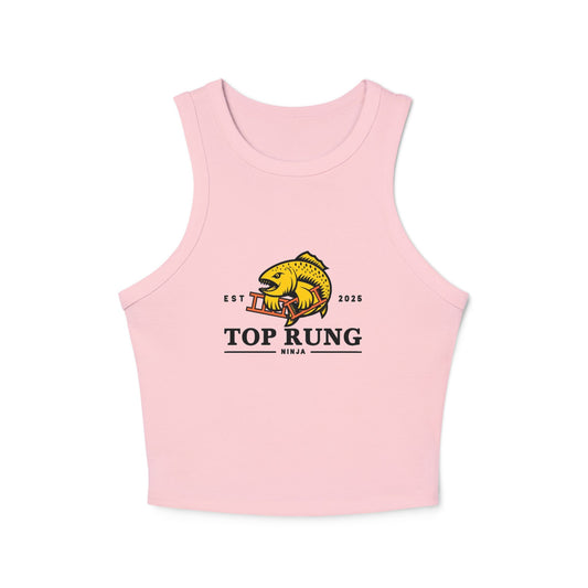 Top Rung Ninja Racer Tank Top - Crush the Salmon Ladder