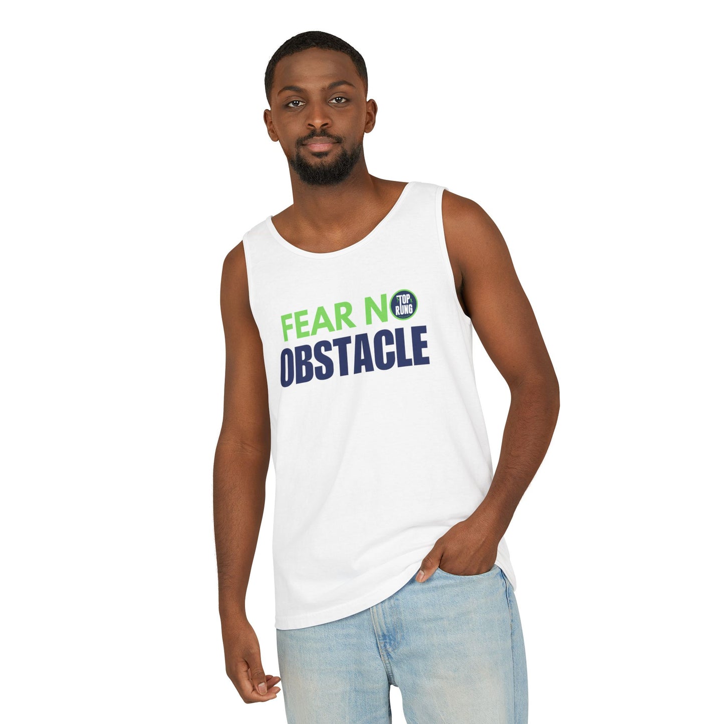 Fear No Obstacle Adult Ninja Tank Top