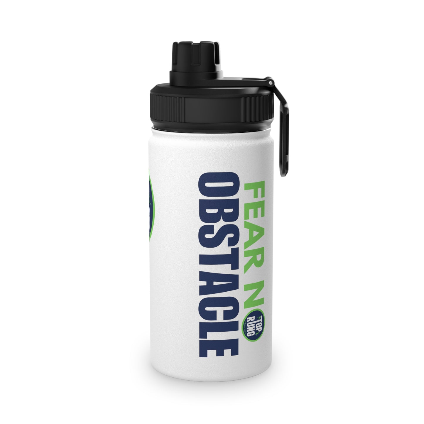 Fear No Obstacle Sports Water Bottle
