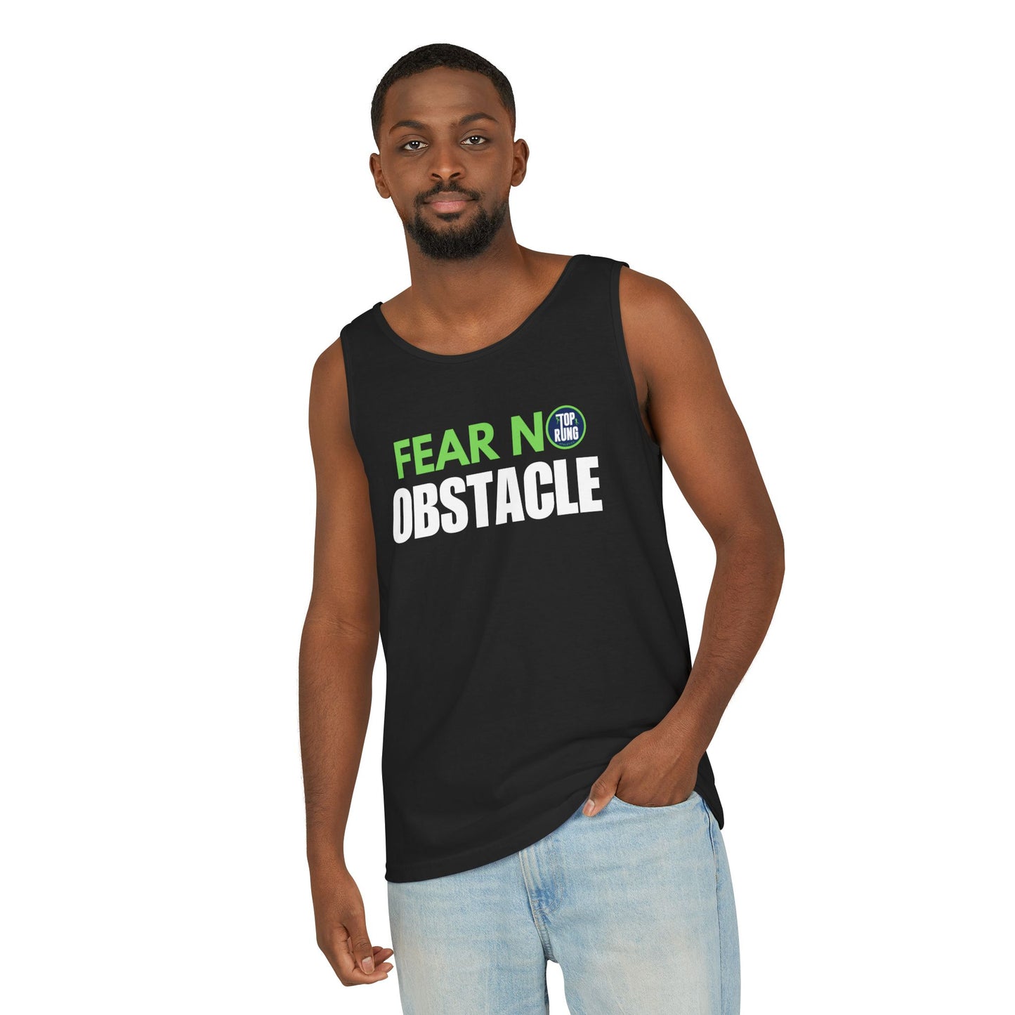 Fear No Obstacle Adult Ninja Tank Top
