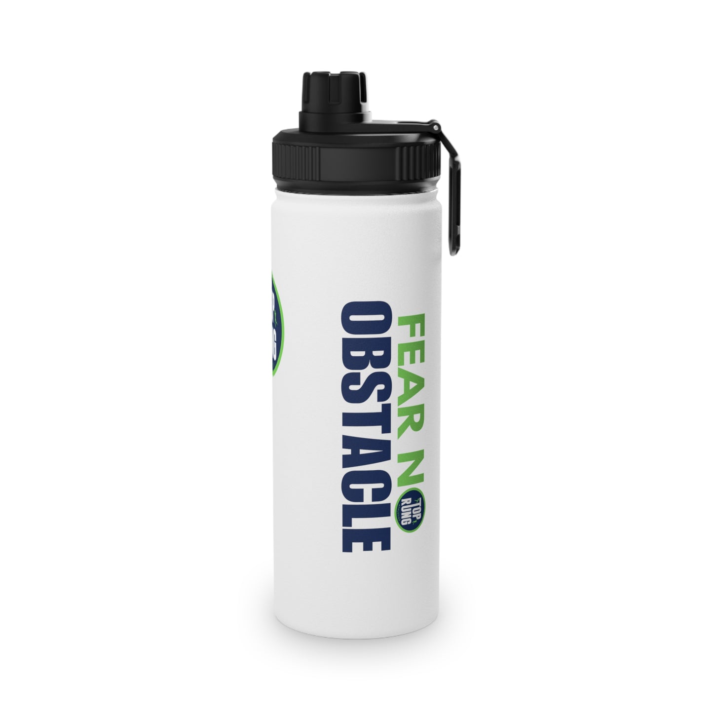 Fear No Obstacle Sports Water Bottle