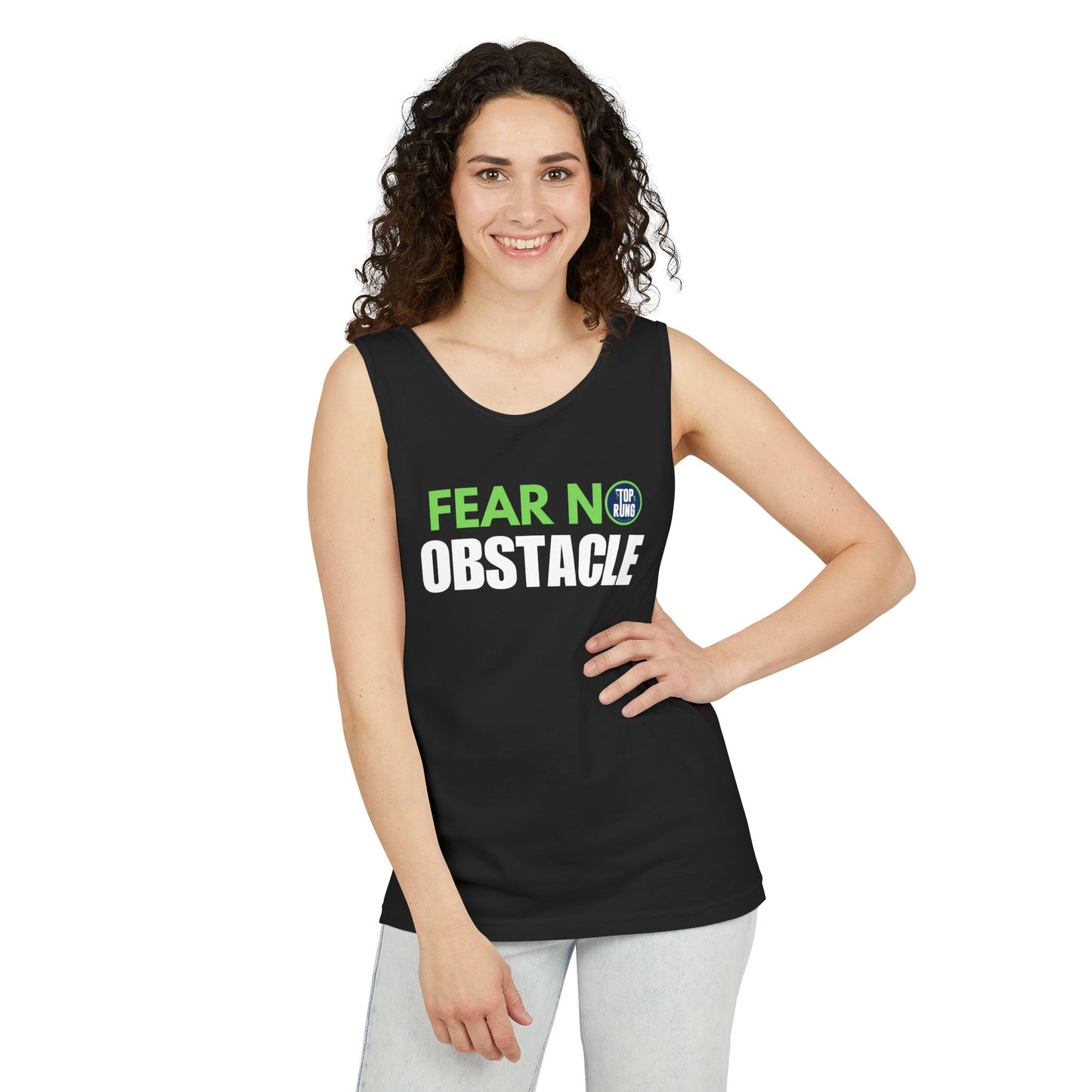 Fear No Obstacle Adult Ninja Tank Top