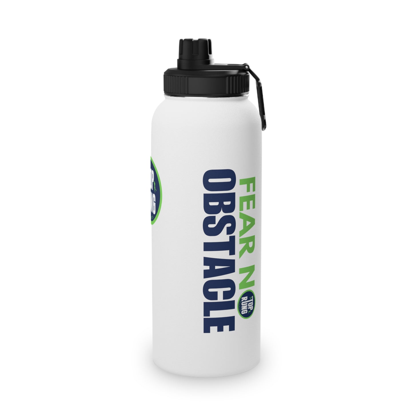 Fear No Obstacle Sports Water Bottle