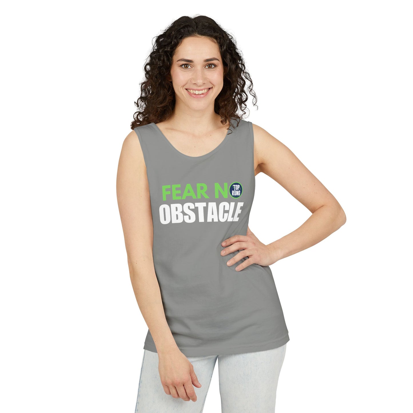 Fear No Obstacle Adult Ninja Tank Top