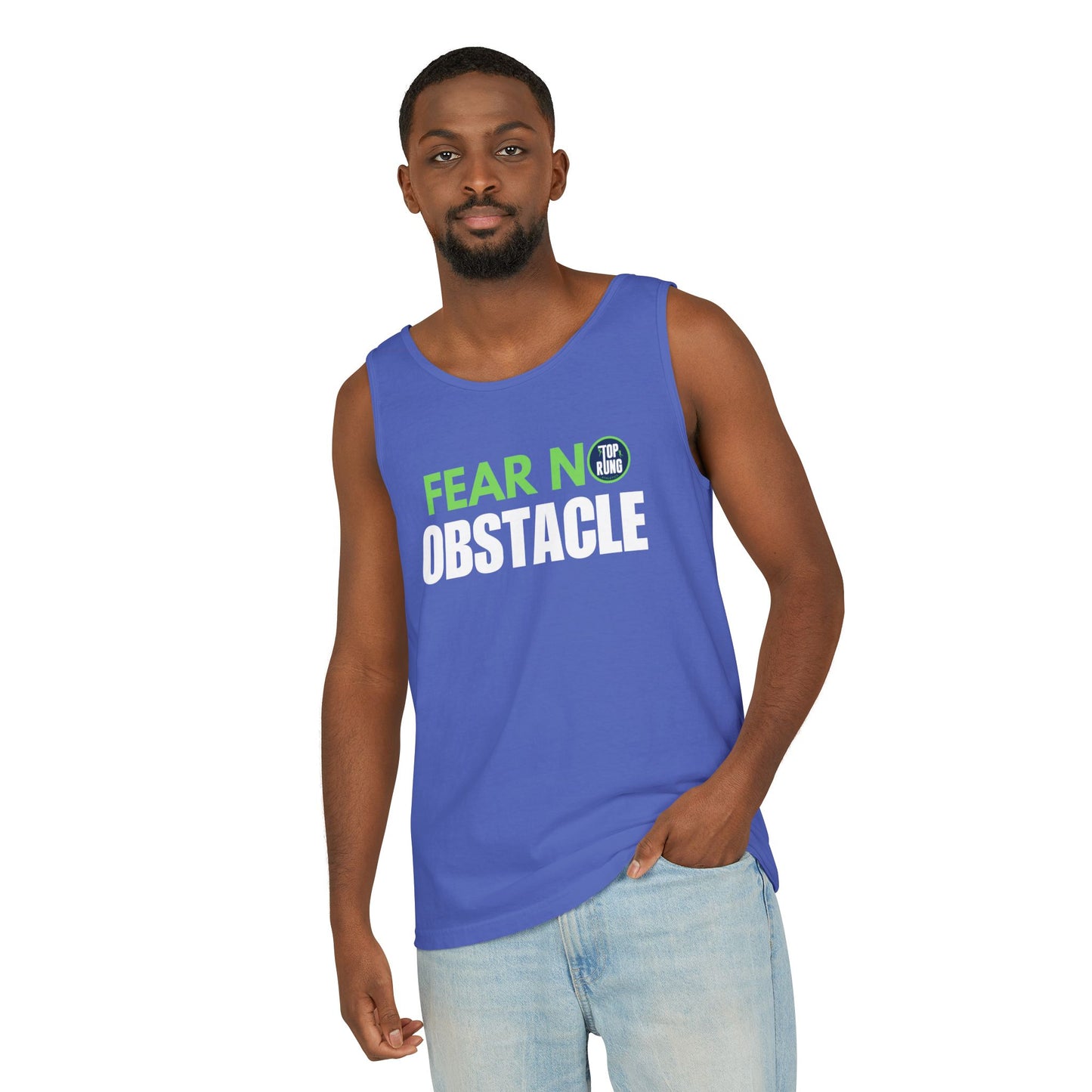 Fear No Obstacle Adult Ninja Tank Top