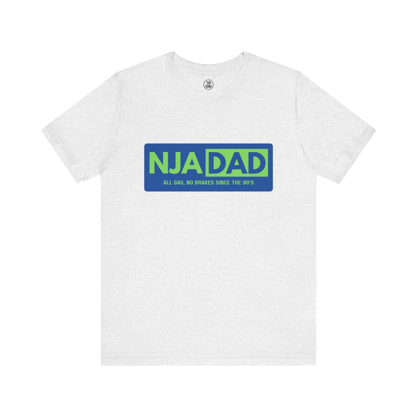 NJA DAD - Pink - All Gas No Brakes Since 90's Ninja Tee