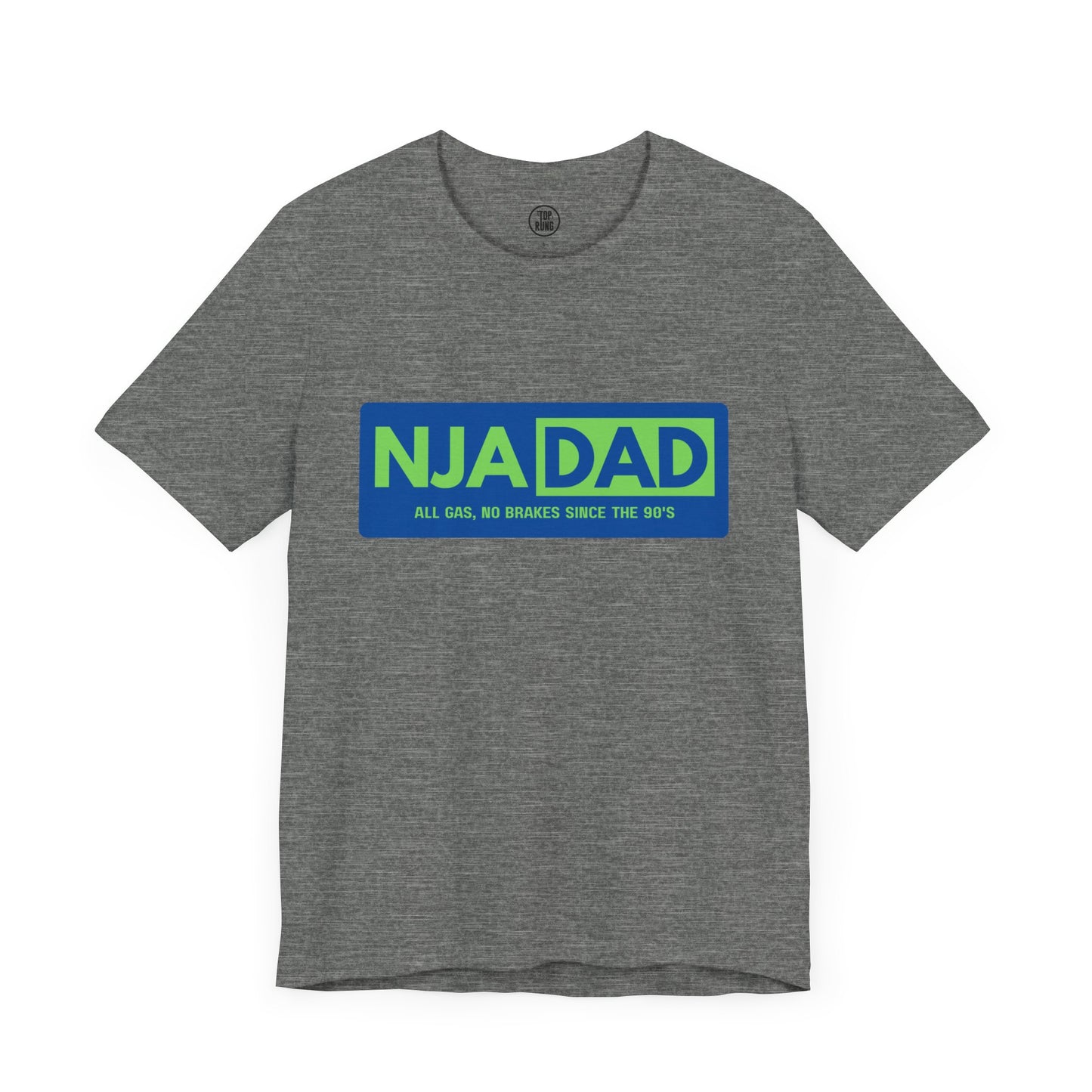 NJA DAD - Pink - All Gas No Brakes Since 90's Ninja Tee