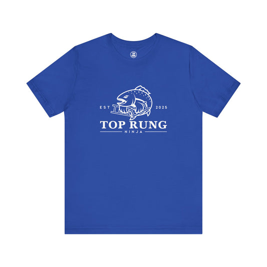 Top Rung Ninja Tee - Crush the Salmon Ladder