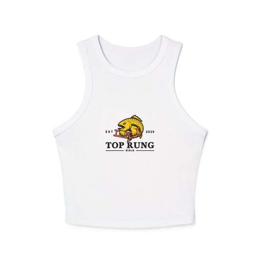 Top Rung Ninja Racer Tank Top - Crush the Salmon Ladder