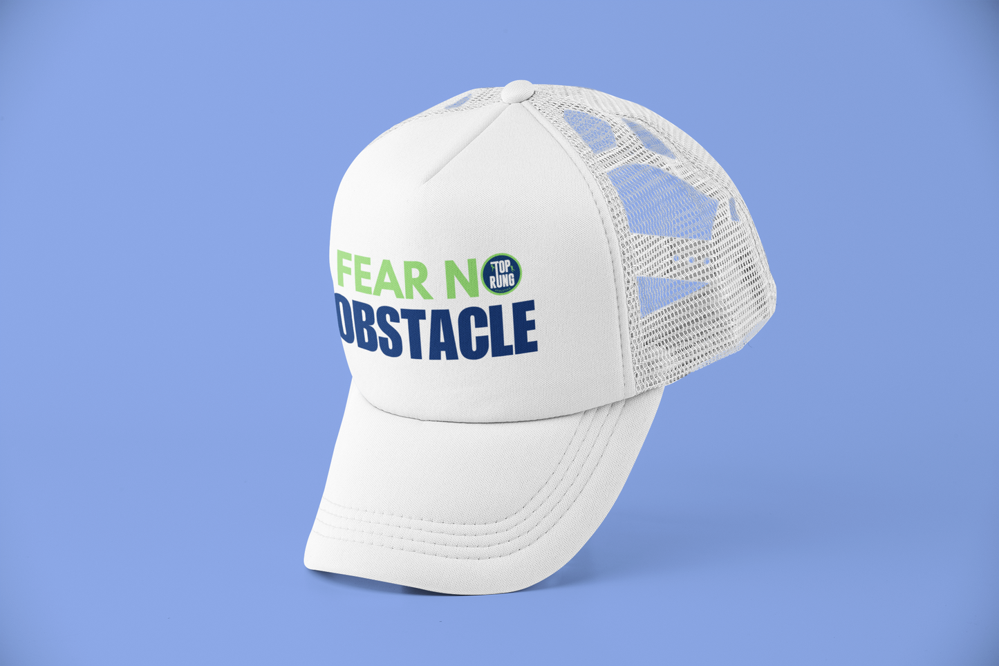 Fear No Obstacle Retro Ninja Trucker Hat