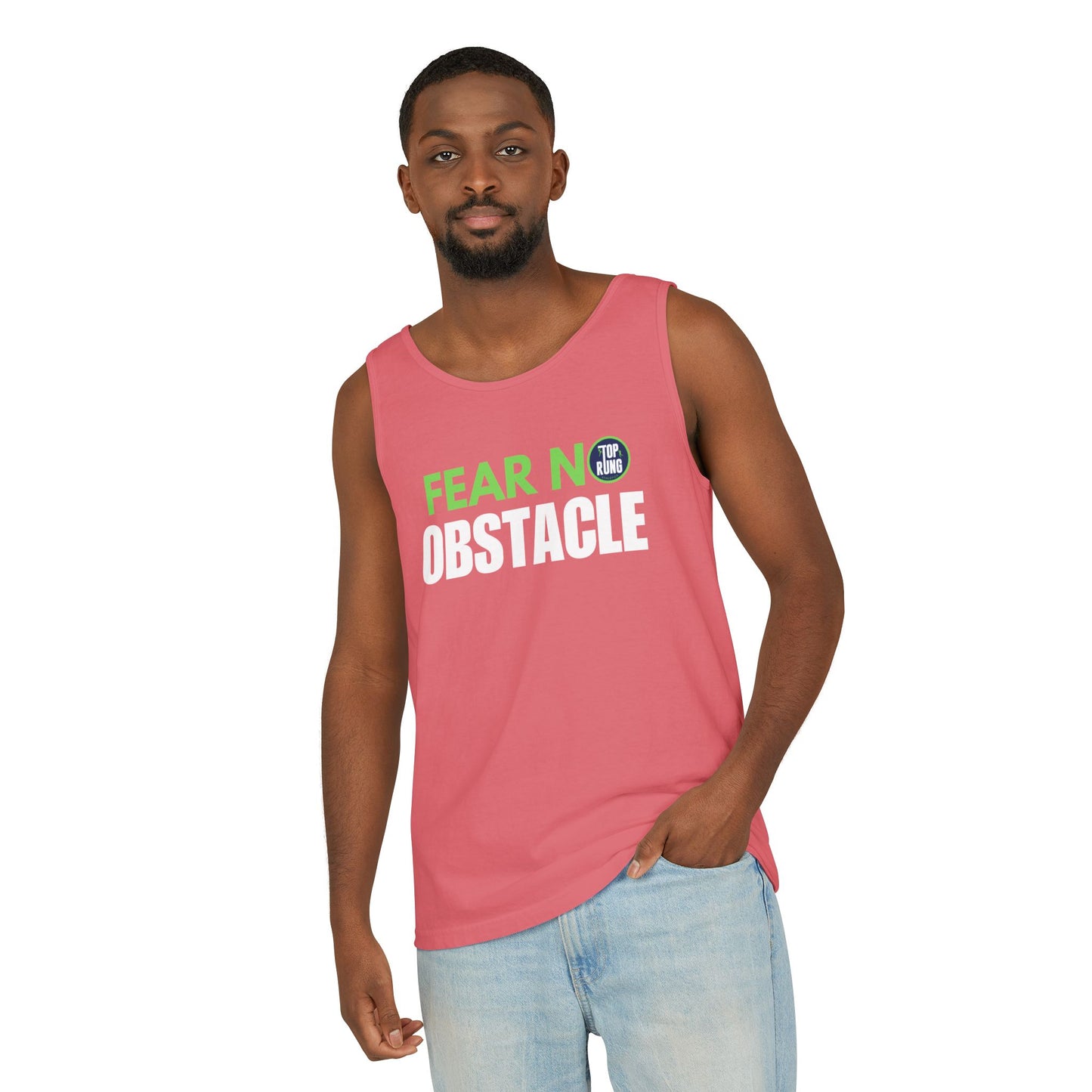 Fear No Obstacle Adult Ninja Tank Top