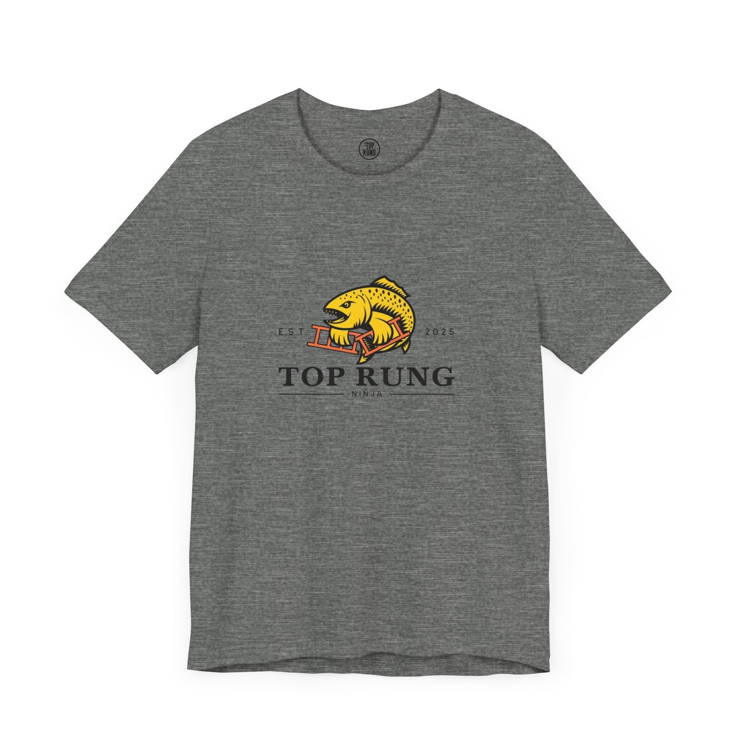 Top Rung Ninja Tee - Crush the Salmon Ladder