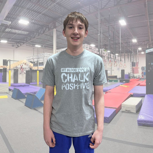 Youth Ninja T-Shirt |  Chalk Positive Tee | Ninja Athlete Tshirt