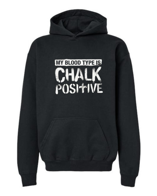 Ninja Warrior Hoodie |  Chalk Positive | Ninja Athlete Sweatshirt