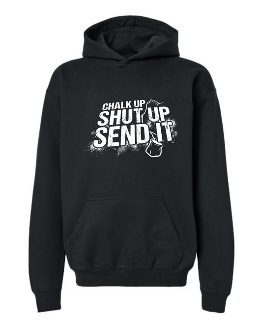 Ninja Warrior Hoodie |  Chalk Up Shut Up Send It | Ninja Athlete Sweatshirt
