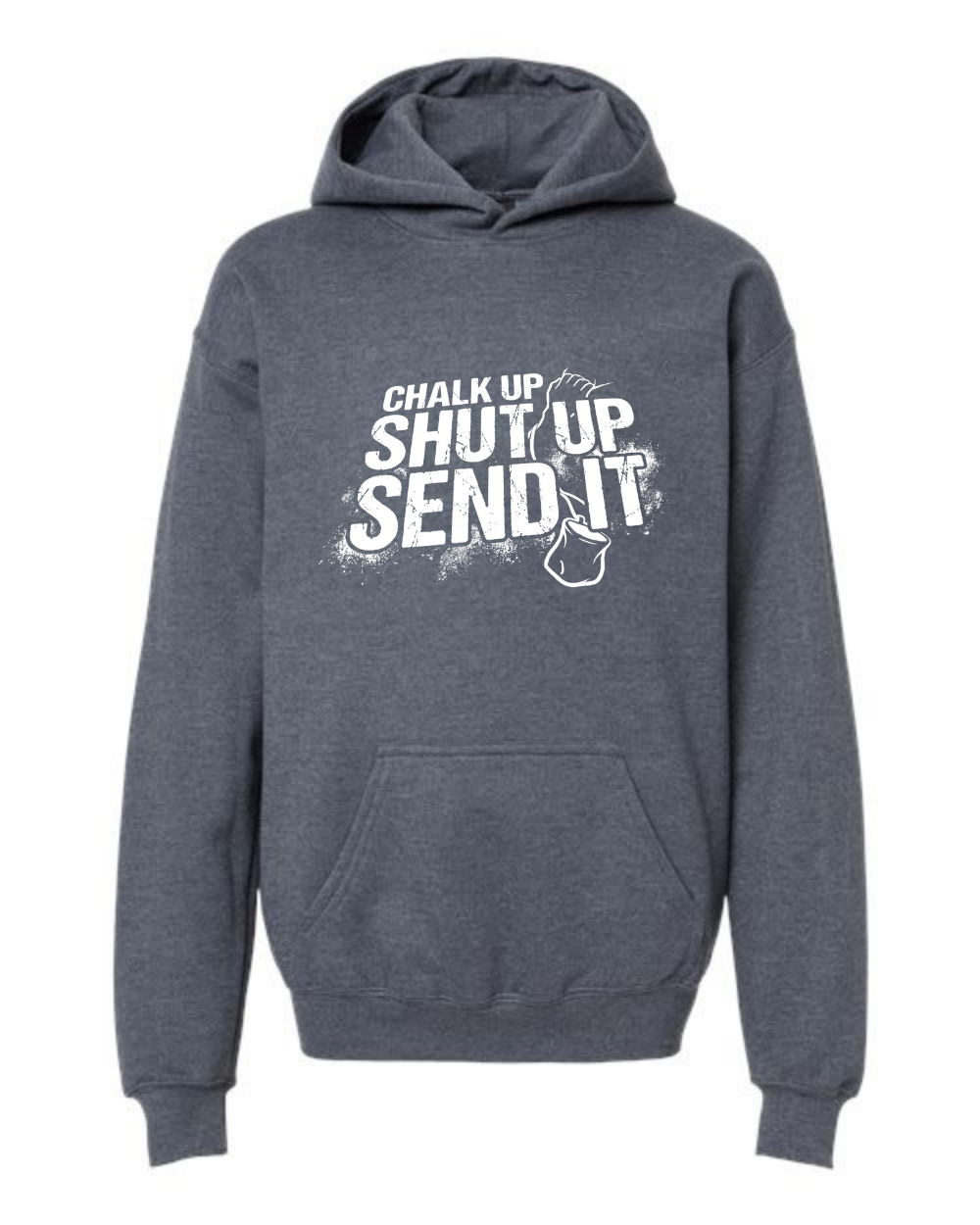 Ninja Warrior Hoodie |  Chalk Up Shut Up Send It | Ninja Athlete Sweatshirt