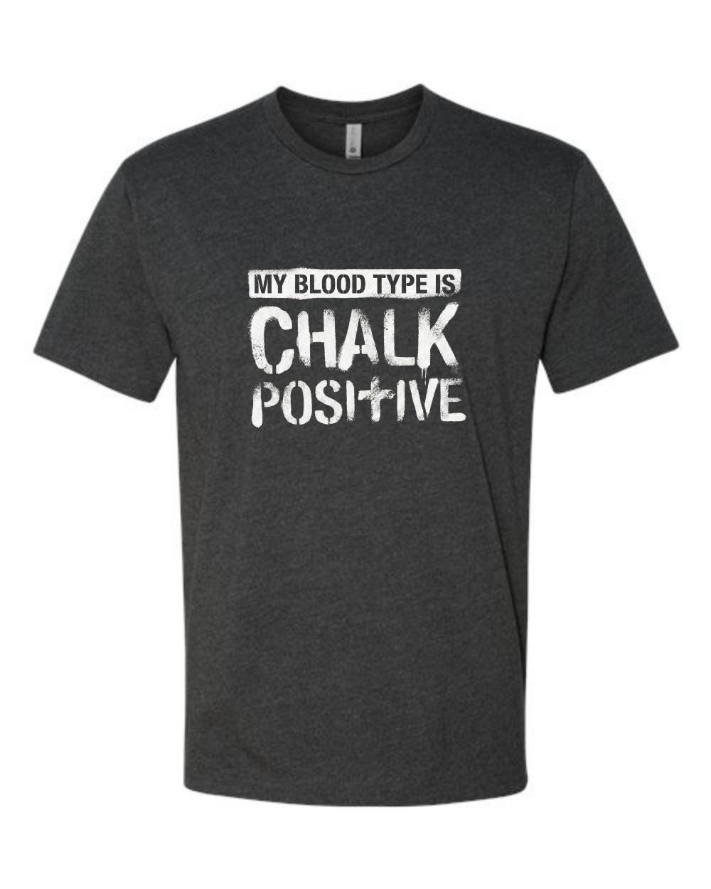 Ninja Warrior - Chalk Positive Ninja Athlete T-Shirt | Gym Workout Apparel