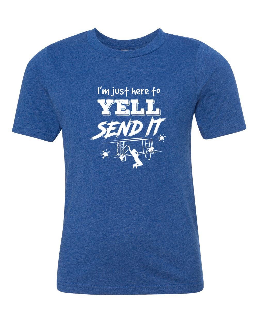 Ninja Warrior T-Shirt – "Yell Send It" Support Tee