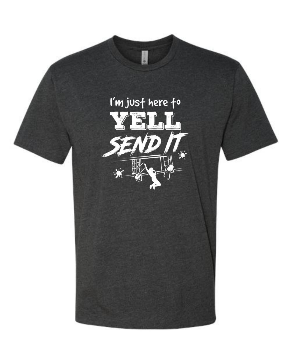 Ninja Warrior T-Shirt – "Yell Send It" Support Tee