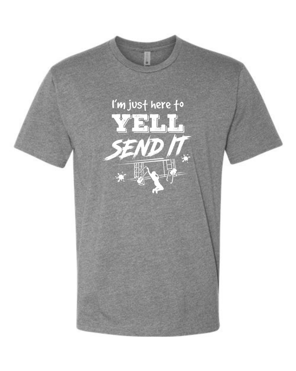 Ninja Warrior T-Shirt – "Yell Send It" Support Tee