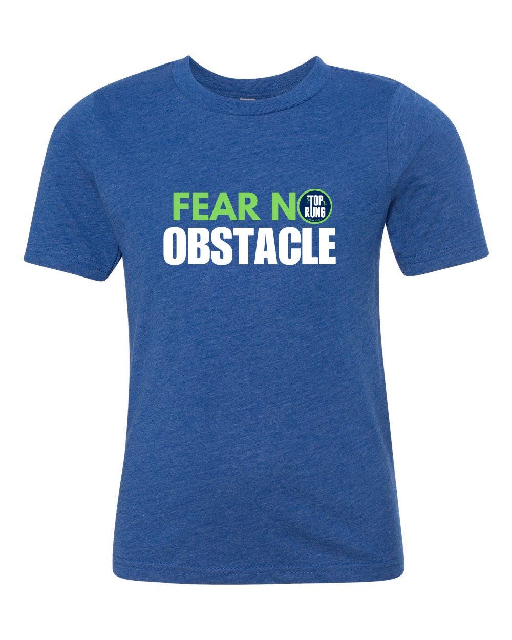 Ninja Warrior T-Shirt - Fear No Obstacle Tee - Ninja Competition Fan Gift